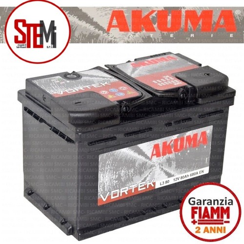Batteria auto akuma ah - batteria, 80
