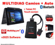 DIAGNOSI AUTO PROFESSIONALE AUTODIAGNOSI MULTIMARCA 2025 + TABLET PC TOUCH