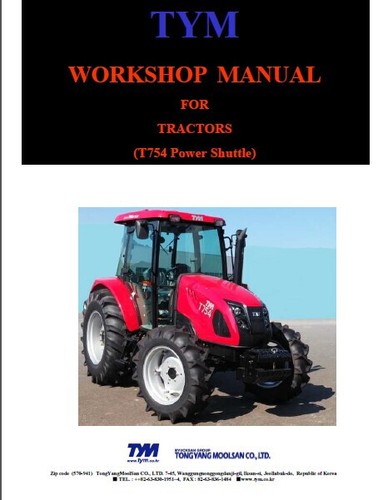 Tym t754 power shuttle - power, (