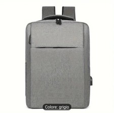 Zaino Casual Per Notebook, Leggero E Elegante In Nylon, Impermeabile 