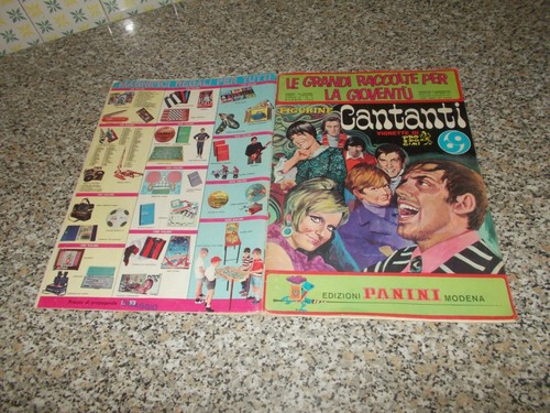 Album figurine cantanti 1969 - cantanti,
