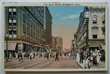 Cartolina Bridgeport CT Main