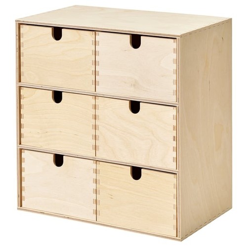 Mini cassettiera legno - cassettiera, in