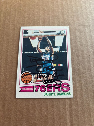 1977 topps darryl dawkins - topps,