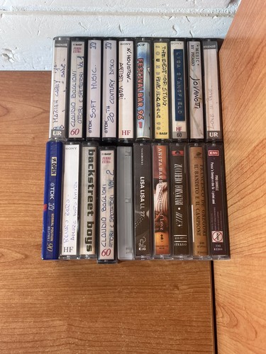Lotto musicassette originali - lotto,