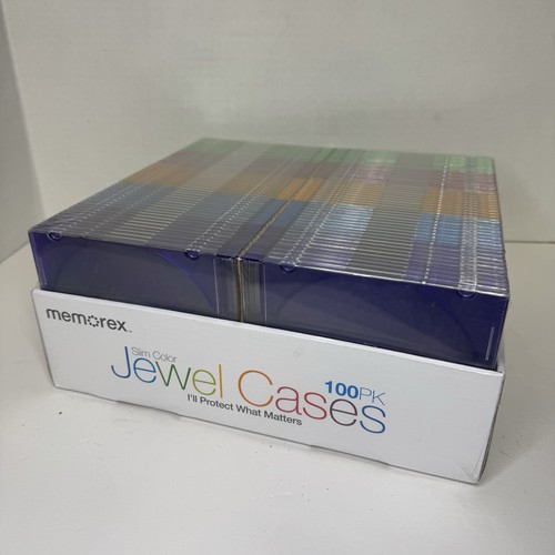 Memorex jewel cases confezione - jewel,
