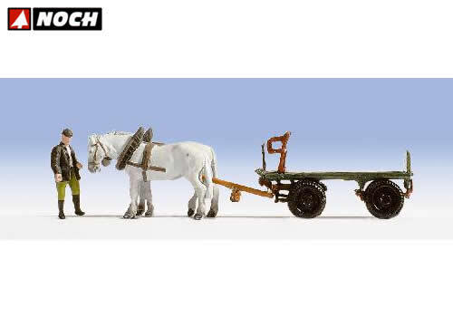 Carro trainato cavalli ho - 2,