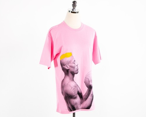 Shirt dennis rodman rosa - t-shirt,