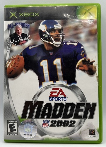 Madden 2002 xbox sports - madden, nfl