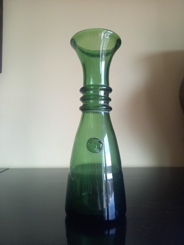 Brocca vino vetro verde - brocca,