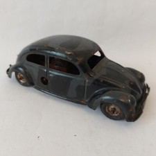 Antica auto giocattolo in latta anni 1939/40 rara Germania KDF Wagen VW Kafer avvolgibile Tippco