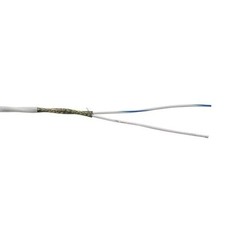 M27500-22SD2T23 22 AWG Cavo Mil-Spec schermato a 2 conduttori 150°C Bianco 600V