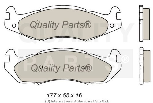 Pastiglie freno anteriore jeep - freno,