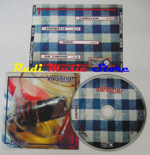 Vanillina 220 volt panic - vanillina,