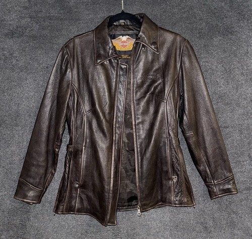 Giacca donna pelle harley - pelle,