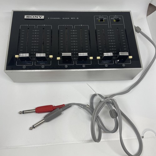 Sony mixer microfono - mx-8,