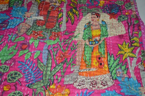 Trapuntino copriletto kantha - copriletto,