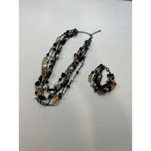 Set collana bracciale lia - collana,