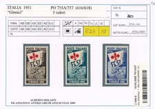Italia repubblica 1951 - italia,