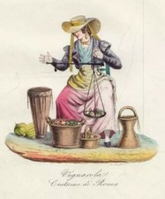 ANTICO ACQUARELLO INCISIONE