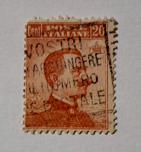 Raro francobollo regno cent - francobollo, 20