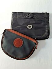 Lotto stock pochette borse a mano bustine pelle nero cuoio vintage