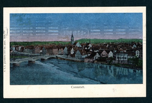 Cartolina stoccarda cannstatt - cartolina,