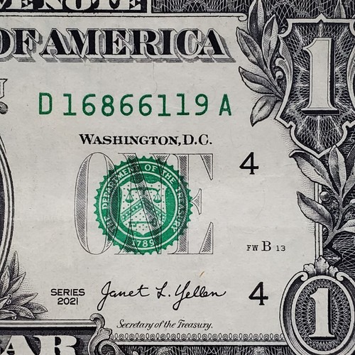 Banconota dollaro 2021 - banconota, 1