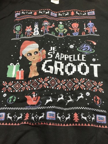 Felpa groot christmas marvel - groot,