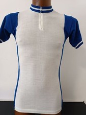 maglia ciclismo lana D'EPOCA TEAM LA COMMERCIALE TERMOSANITARI MODENA  vintage