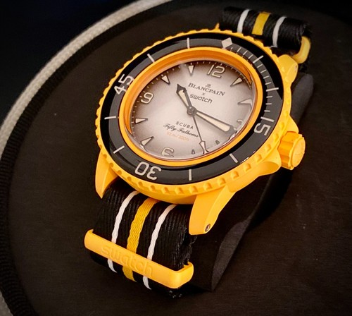 Blancpain swatch scuba - x, fifty