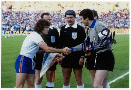 Dino zoff autografo - zoff, sport