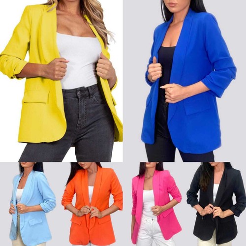 Blazer donna manica - , increspata