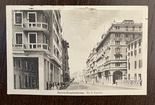 Vecchia cartolina genova - genova,