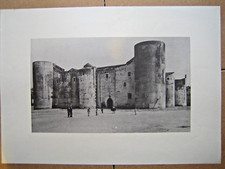 STAMPA Fotografica - Catania anni 30 Castello Ursino - vintage