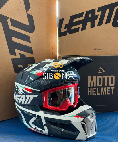Casco leatt per motocross - casco,