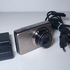 Sony Cybershot DSC-W290 Fotocamera Digitale Con Caricatore TESTATA FUNZIONANTE