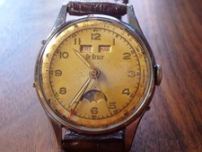 Serviced Valjoux 90 triple