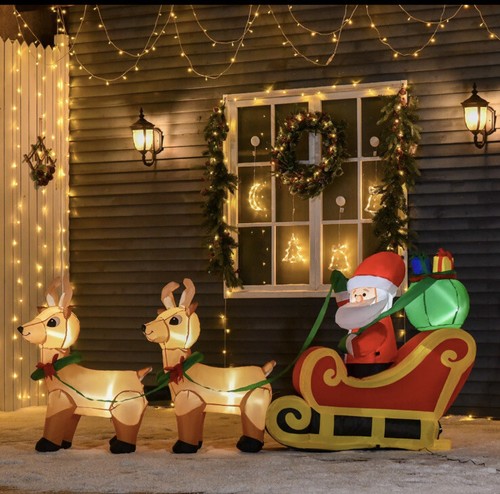 Renna natale gonfiabile 8 - di,