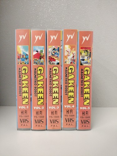 Gakeen magnetico robot vhs - magnetico,