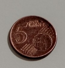 Moneta 5 Centesimi Funf Euro