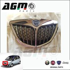 GRIGLIA LOGO RADIATORE CROMATA ANTERIORE ORIGINALE LANCIA MUSA 2007 OE 51810093