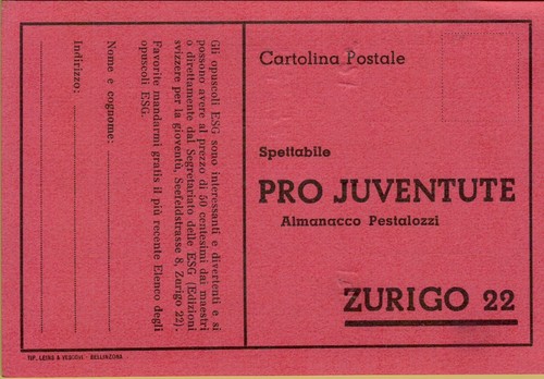 169510 pro juventute - 169510,