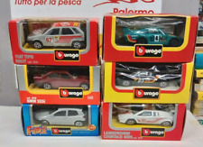 BURAGO 1/43 -  LOTTO 6 MODELLI LAMBORGHINI PORSCHE FIAT   MADE IN ITALY