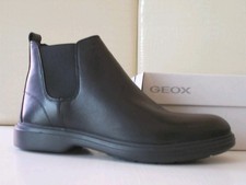 Geox Uomo stivaletti chelsea Ottavio,Smooth Leather Black, Pelle Nero,Eu-45 €120