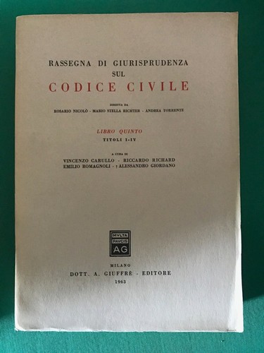 Rassegna giurisprudenza sul - rassegna,
