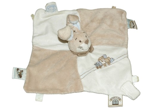 Doudou plat oscar lapin - plat,