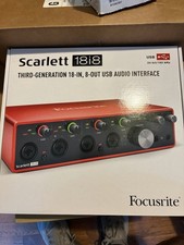 Focusrite scarlett 18i8 - focusrite, 3a