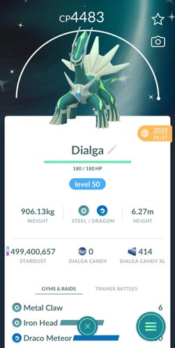 Pokemon trade dialga - -,