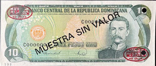 Repubblica dominicana pesos - dominicana, 10